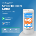 Pluriball rotolo 100cmx100mt 55 gr/mq - Pluriball in Rotoli