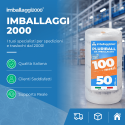 Pluriball rotolo 50cmx100mt 55 gr/mq - Pluriball in Rotoli