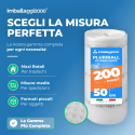 Pluriball rotolo 50cmx200mt 55 gr/mq - Pluriball in Rotoli