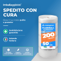 Pluriball rotolo 50cmx200mt 55 gr/mq - Pluriball in Rotoli