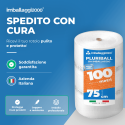 Pluriball rotolo 75cmx100mt 55 gr/mq - Pluriball in Rotoli
