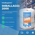 Pluriball rotolo 75cmx200mt 55 gr/mq - Pluriball in Rotoli