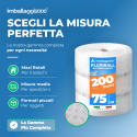 Pluriball rotolo 75cmx200mt 55 gr/mq - Pluriball in Rotoli