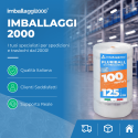 Pluriball rotolo 125cmx100mt 55 gr/mq - Pluriball in Rotoli