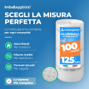 Pluriball rotolo 125cmx100mt 55 gr/mq - Pluriball in Rotoli