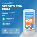 Pluriball rotolo 125cmx100mt 55 gr/mq - Pluriball in Rotoli