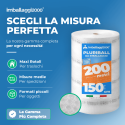 Pluriball rotolo 150cmx200mt 55 gr/mq - Pluriball in Rotoli