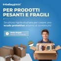 SCATOLE 1 ONDA AVANA 45X40X15 - Scatole di Cartone