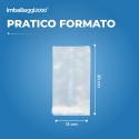 SACCHI PLT TRASPARENTI 15X30 - Sacchetti per Imballaggio