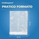 SACCHI PLT TRASPARENTI 50X70 - Sacchetti per Imballaggio