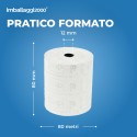 ROTOLI IN CARTA TERMICA PER REGISTRATORI DI CASSA MISURATORI FISCALI E SCOMMESSE SPORTIVE OMOLOGATI - Ufficio E Cancelleria