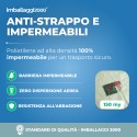 SACCHI PER AMIANTO TRASPARENTI 70X110 150 MY - Igiene Sicurezza e Monouso carta