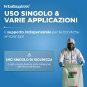 SACCHI PER AMIANTO TRASPARENTI 70X110 150 MY - Igiene Sicurezza e Monouso carta
