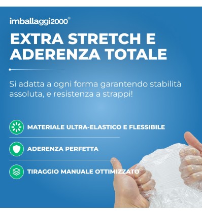 ESTENSIBILE MANUALE 30 MY TRASPARENTE - Film Estensibile E Pallettizzazione