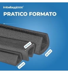 PROFILI IN POLIETILENE ESPANSO A U - Materiali per Imballaggio 2