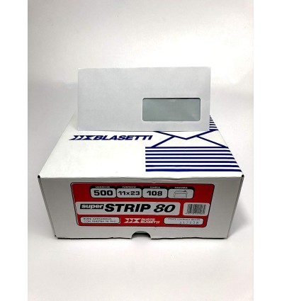 BUSTE POSTALI 11X23 CON E SENZA FINESTRA - Buste per spedizioni
