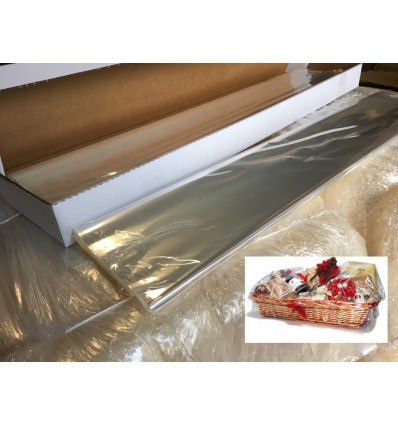 FOGLI CELLOPHANE PER CESTI NATALIZI 100x130 - Imballaggi Alimentari