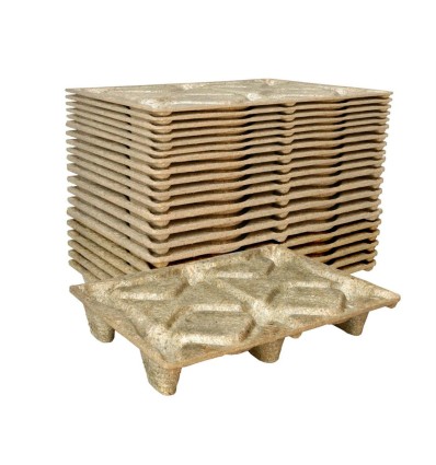 PALLET INKA IN LEGNO PRESSATO - Film Estensibile E Pallettizzazione