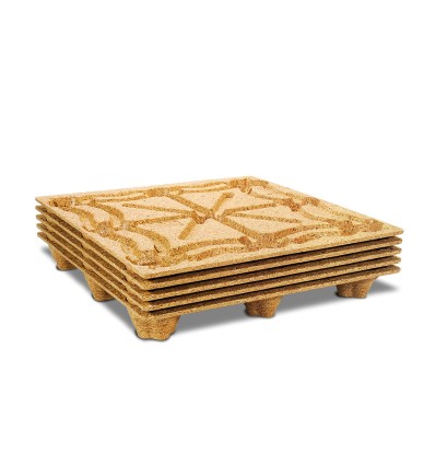 PALLET INKA IN LEGNO PRESSATO - Film Estensibile E Pallettizzazione