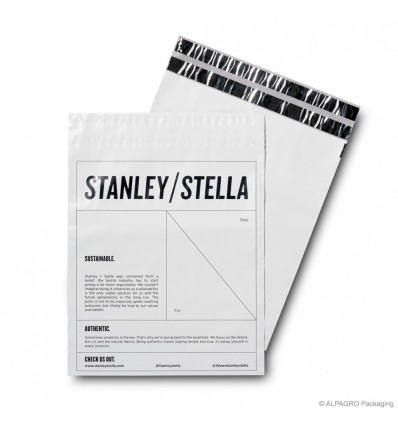 BUSTE PLASTIFICATE PERSONALIZZATE 2 COLORI - Buste per spedizioni