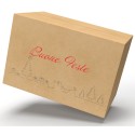 SCATOLE CARTONE STAMPATE BUONE FESTE BUON NATALE - SCATOLE IN CARTONE