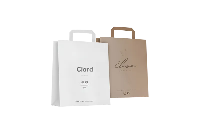 shopper in carta personalizzate