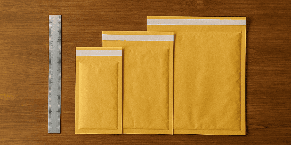 Guida alle misure delle buste imbottite: scegli quella giusta per le tue spedizioni