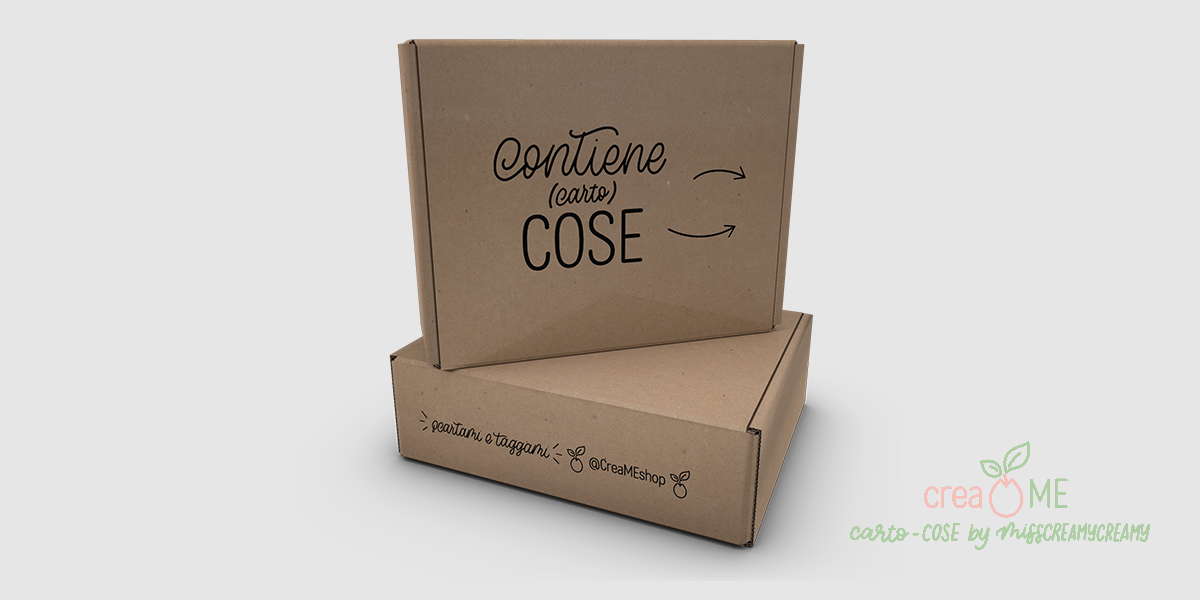 Un packaging personalizzato ed ecosostenibile per CreaMe